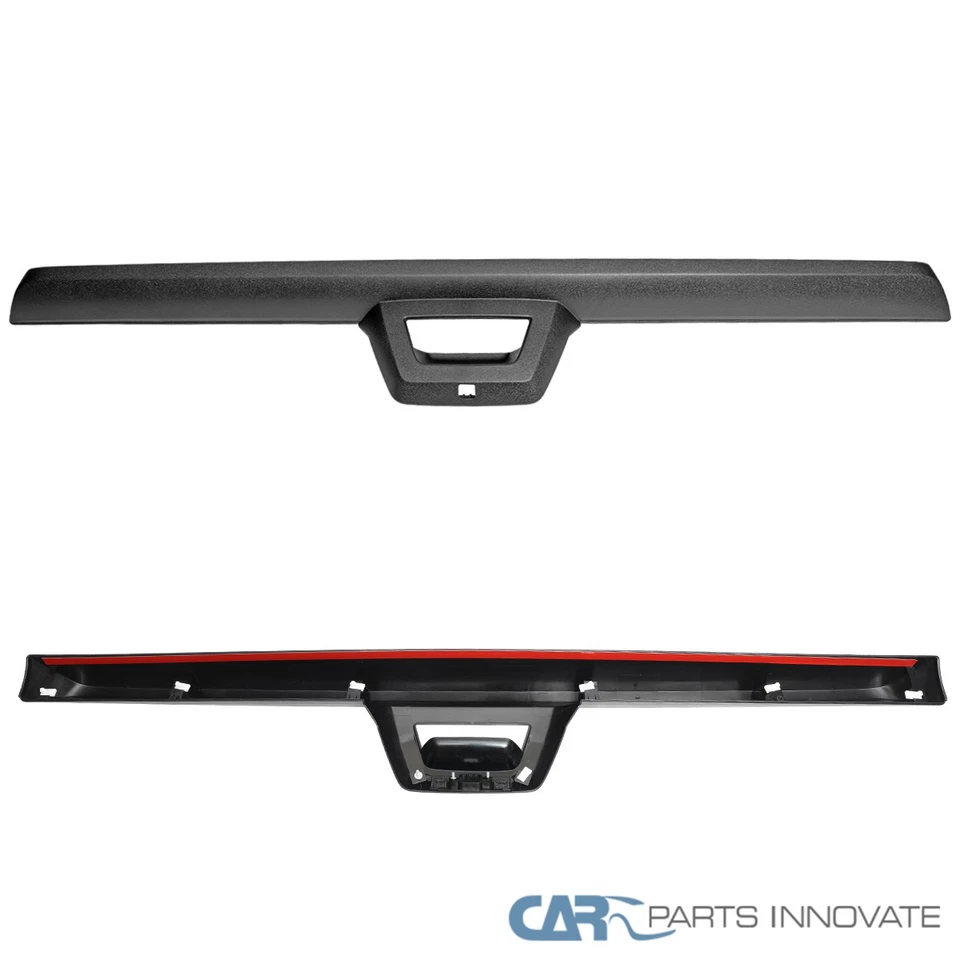 Tailgate Gate Molding Spoiler For 2007-2013 Chevy Avalanche With Camera Hole - Image 3 of 3
