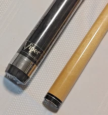 Viper Sterling Pool Cue - New, Variable Weight, Irish Linen Wrap