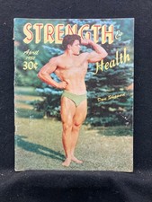 Strength & Health Magazine April 1952 w/Dave Sheppard Cover/Ray Hilligenn