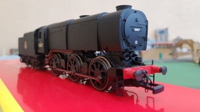 Hornby Spur O R2355 BR Bulleid Class Q1 0-6-0, 33017, schwarz, DCC ready, boxed