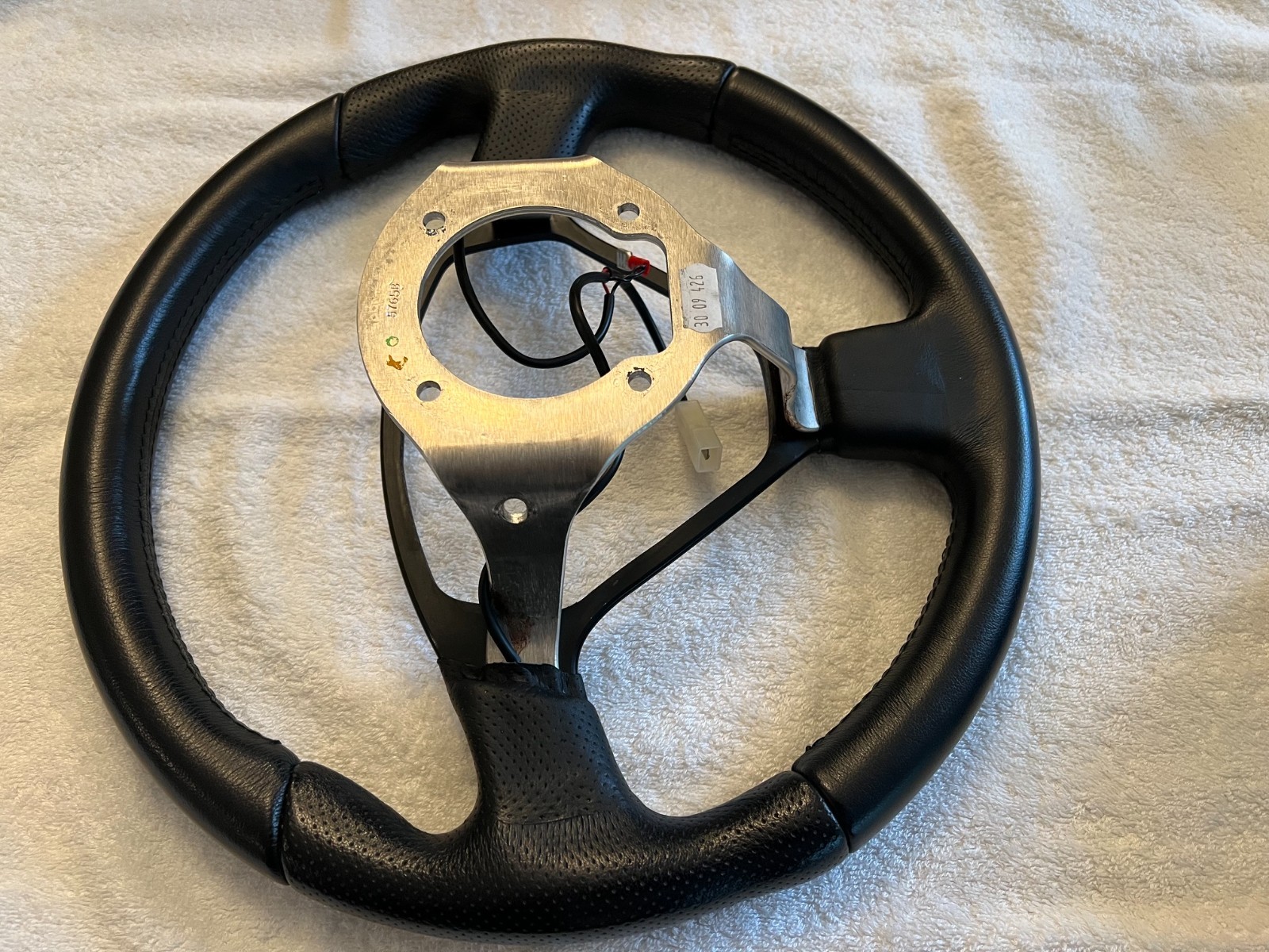 Ferrari 360 Steering wheel Black P/N 66203900