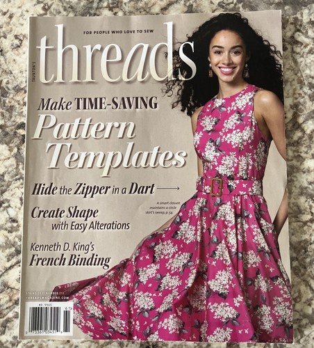 3 Threads Magazine For People Who Love To Sew Jan 2021, Spring 2021, May 2020 - Picture 4 of 8