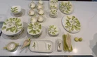 Red Wing Magnolia Chartreuse dinner set for 13.