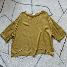 American Vintage Bluse Seide Satin oversize o...