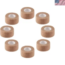 Versatile Self-Adhesive Bandage Wraps - 1" x 5 Yards for Athletic Support