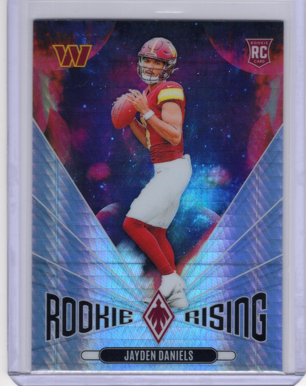 2024 Panini Phoenix #RR-JDS Jayden Daniels Rookie Rising Hyper