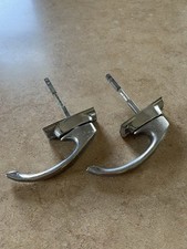 Vintage 1941-1942 Dodge Mopar Exterior Door Handle Chrome Set Vintage 1941-1942 Dodge Mopar Exterior Door Handle Chrome Set