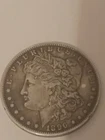 1896 Morgan Silver Dollar $1 Coin 0.900 Fine Silver Business Strike