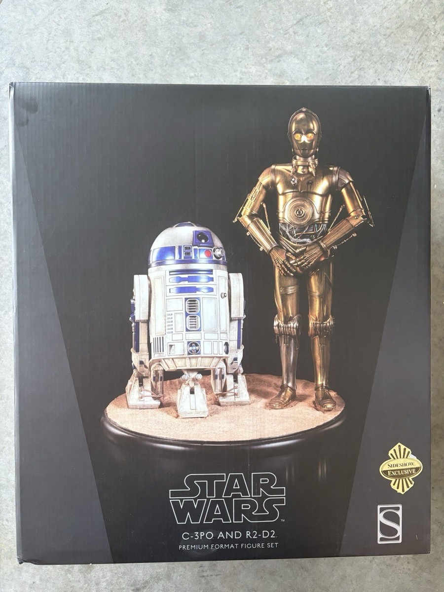 Sideshow Star Wars C-3PO R2-D2 Premium Format Set 087/200 Limited