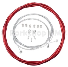 ACS Rotor Freestyle Bicycle Brake Cable Kit for BMX/MTB - LASER RED