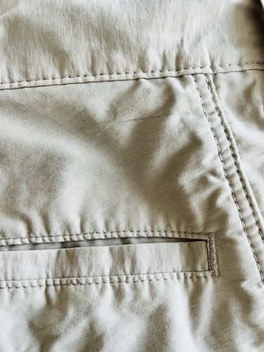 M&S MARKS & SPENCER CARGO SHORTS 36w in light stone. Hardly worn & vgc - Picture 5 of 5