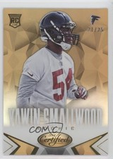 2014 Certified Gold Mirror 21/25 Yawin Smallwood #173 0o9