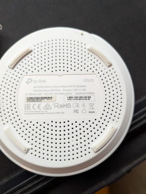 TP-Link Deco M9 Plus Mesh System Tri Band WLAN (Einzelgerät) V2 AC2200