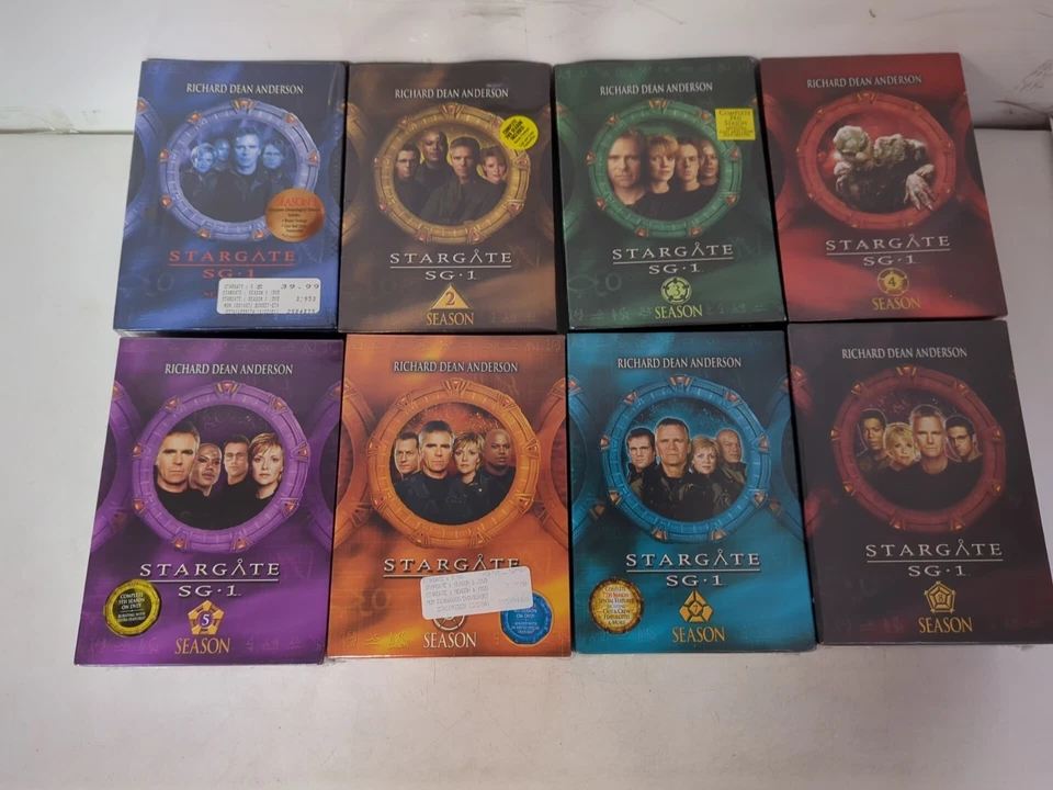 Stargate SG-1: Complete Seasons Series 1 2 3 4 5 6 7 8 Boxed Set Assorted - Image 2 of 4