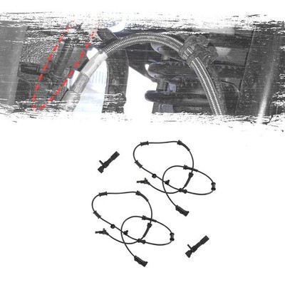 4PCS Front Rear Left Right ABS Wheel Speed Sensor Für Jeep Wrangler 2007-2017 DE