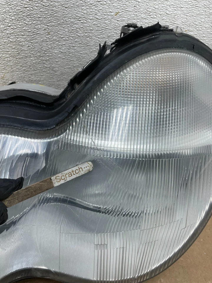 Faro halógeno izquierdo conductor mercedes-benz clase c 2001-2004 fabricante original v5033 dw Foto 4 de 4