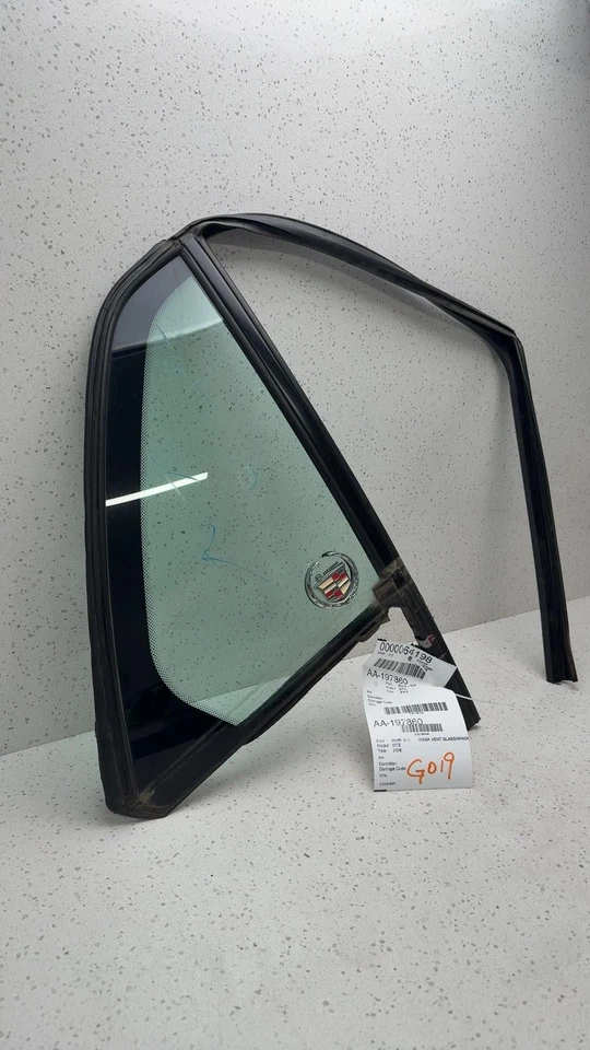 2006 2007 2008 2009 2010 2011 Cadillac CADILLAC DTS Rear Vent Glass/window Right Foto 2 de 4