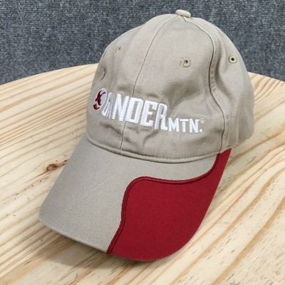 Gander Mountain Baseball Cap Unisex Brown OS Adjustable Curved Brim Embroidered