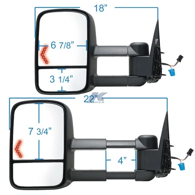 K-Source 62075-76G MIRRORS Foto 2 de 2