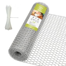 Chicken Wire Fencing 16.5 InchX60 Feet Mesh Roll for Garden Plants 1 Inch 0.52 per foot