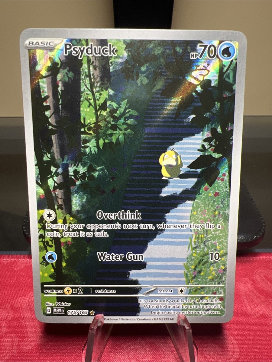 Psyduck 151 Illustration Rare - Pokemon TCG 175/165 | eBay