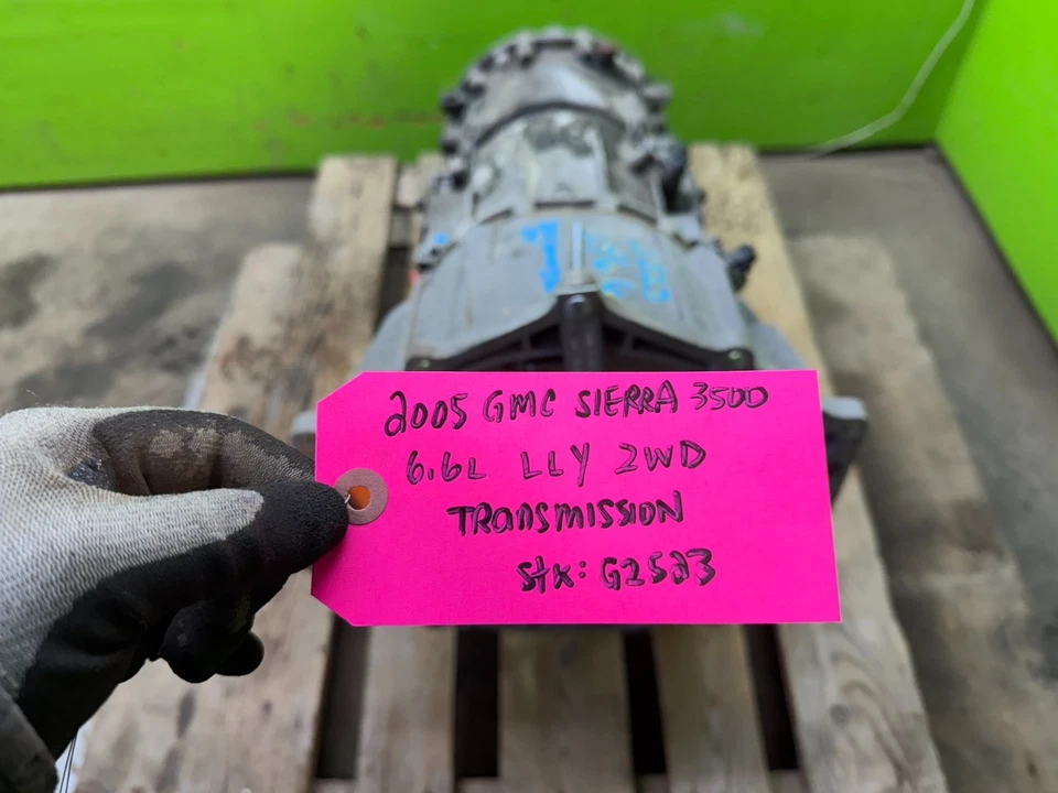 05 CHEVROLET GMC SIERRA SILVERADO 2500HD 2wd ALLISON 5SP AUTO TRANSMISSION LLY - Image 3 of 4