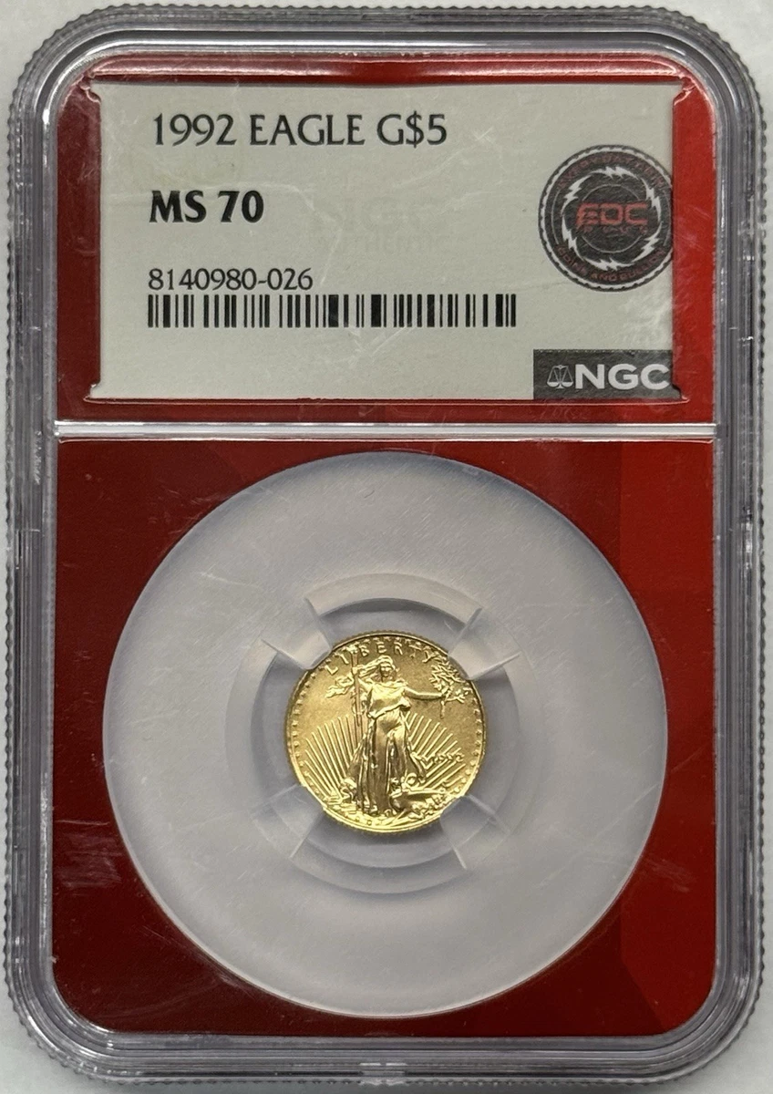 American Eagle NGC 1992 Gold Bullion Coins for sale | eBay