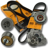 Zahnriemen Conti + Rollen + Wapu + Keilr.+ FüR Opel Vectra C Z16XEP Z18XER