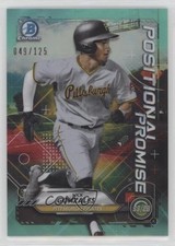 2021 Bowman Positional Promise Aqua Refractor 49/125 Nick Gonzales #POS-NG 0c2