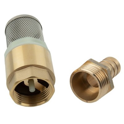Rückschlagventil Saugsieb Fußventil Schlauchanschluss 19/25mm 3/4in 1in