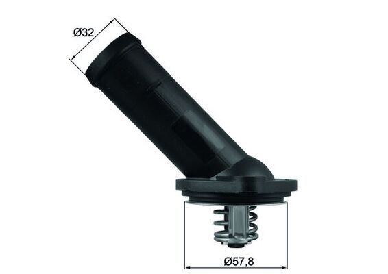Mahle Thermostat, KüHlmittel TI 225 92D FüR Audi Seat Skoda VW-image