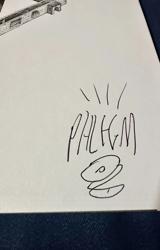 FIRMADO Flema Pluma e Tinta Ilustraciones Libro en Relieve Limitado (CASI COMO NUEVO) Foto 4 de 4