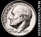 1963 Roosevelt Dime- Silver- Choice Gem Brilliant Uncirculated Luster #J7138