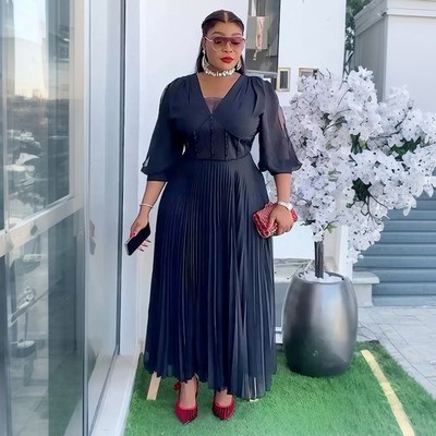 sachin and babi light blue dress Curve / Plus Size Dresses (For Purchase) main image 1