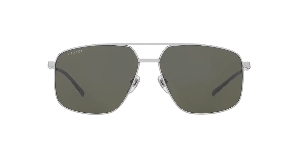 Gafas de sol Gucci GG1676S plateadas 60 mm | auténticas | Hechas en Italia | Nuevas Foto 2 de 3