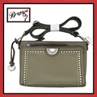 Brighton Pretty Tough Jordan Leather Crossbody Organize Handbag Olive H4381V NWT
