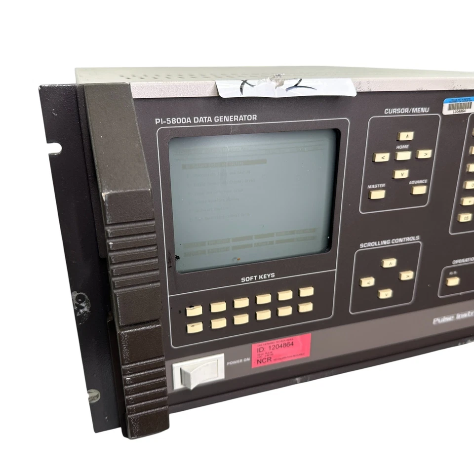 Pulse Instruments PI-5800A Data Generator 50 MHz Powers On AS-IS - Image 2 of 4