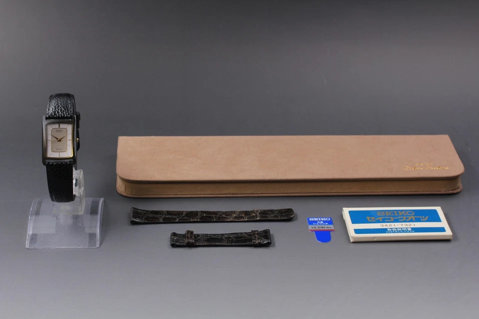 [MINT w/ Case] SEIKO Dolce 7321-5490 Quartz Ceramics 23mm Men's Watch from JAPAN - Image 2 of 4