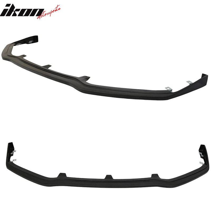Fits 13-14 Subaru Legacy STI Style Front Bumper Lip Spoiler Unpainted Black PU Foto 4 de 4