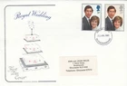 Princess Diana Wedding GB Cotswold FDC Gloucestershire 1981 (12806)