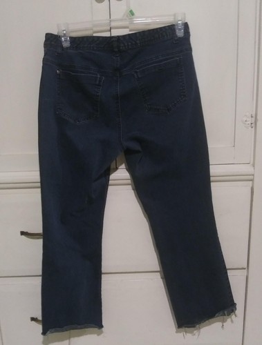 Tommy Hilfiger Dark Navy Classic Curvy Boot Jeans Size 14 Womens Denim - Picture 8 of 14