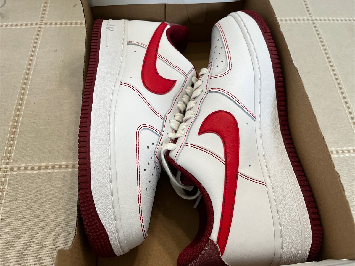 Nike Air Force 1 07 LV8 'First Use University Red' – GHAN Shoe