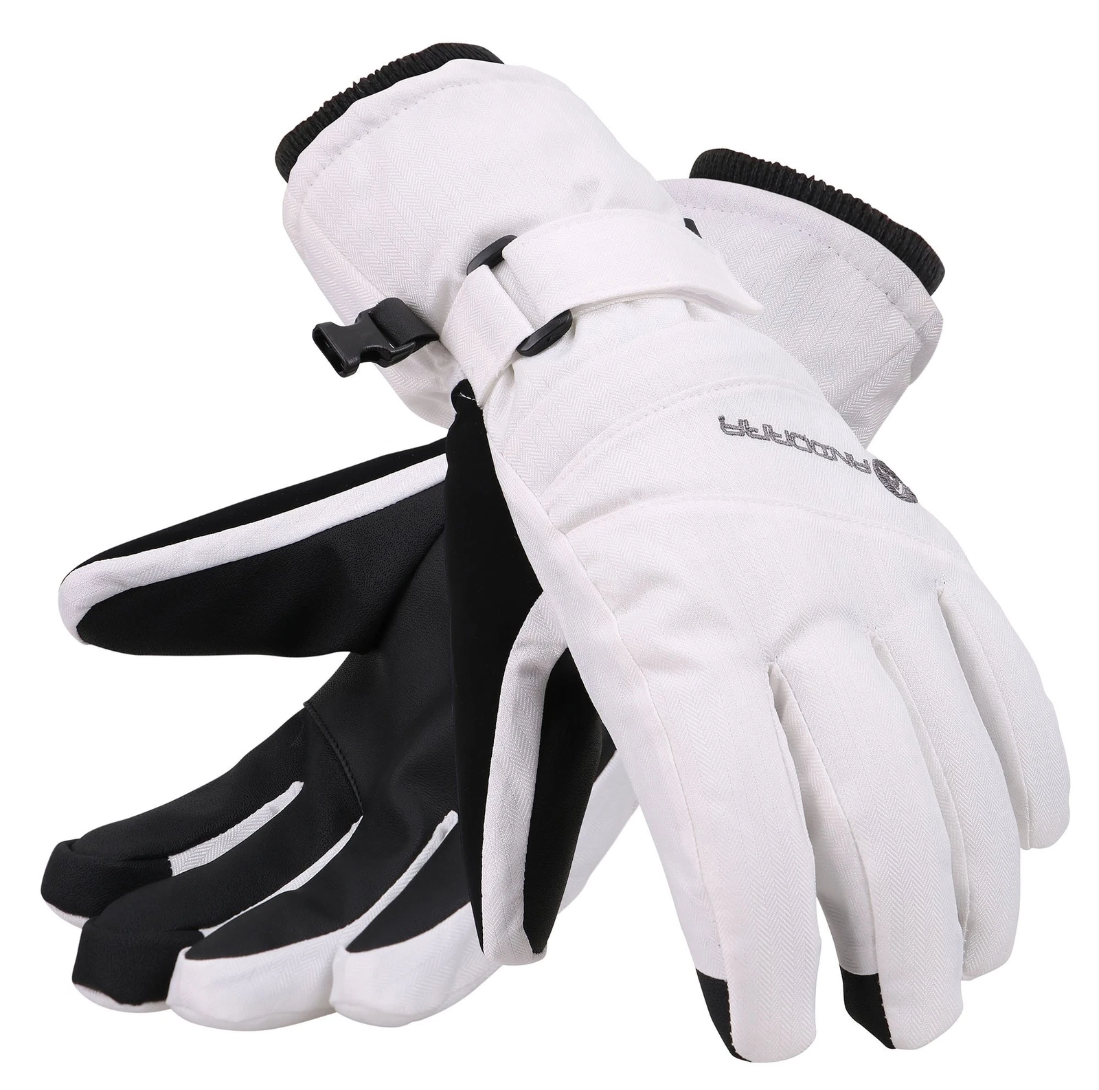 ANDORRA Women's Waterproof Touchscreen Ski Gloves White Small
Opens in a new window or tab