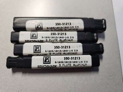 Benchmark-350-31213-5/16 dia, 3fl, end mill for aluminum 1pc