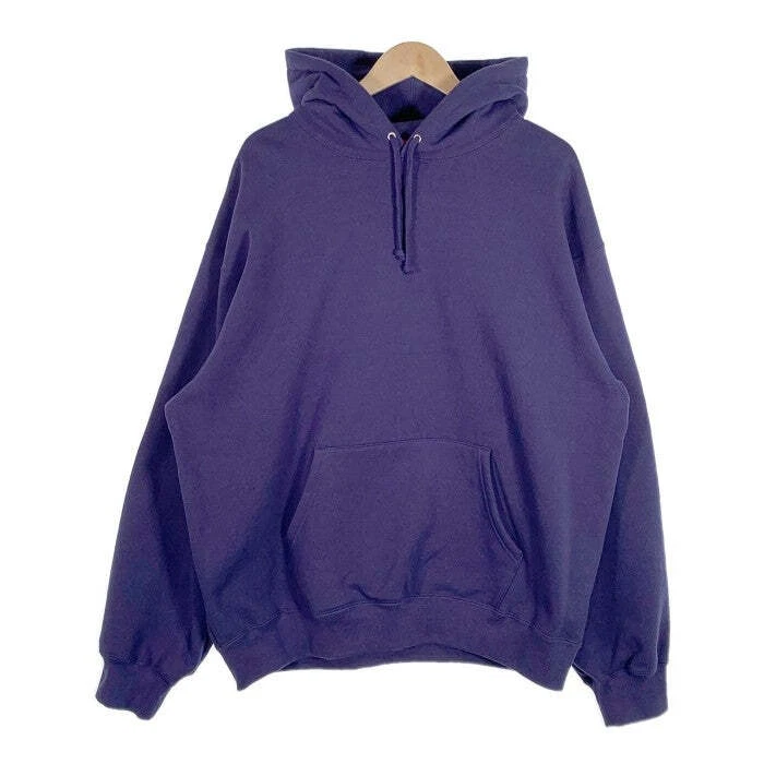 Supreme 23AW Satin Applique Sweat shirts Pull Sweat à capuche lavage marine d'occasion