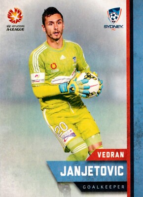 2015 2016 SYDNEY FC A-League Card VEDRAN JANJETOVIC