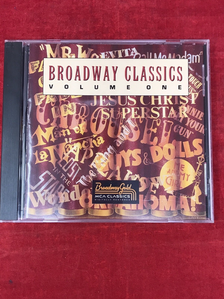 Broadway Classics, Vol. 1 by Various Artists (CD, MCA) for