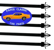 Releasable Cable Straps Zip Ties 7mm Hole 30mm Max Bundle 140mm O.A. Length #606