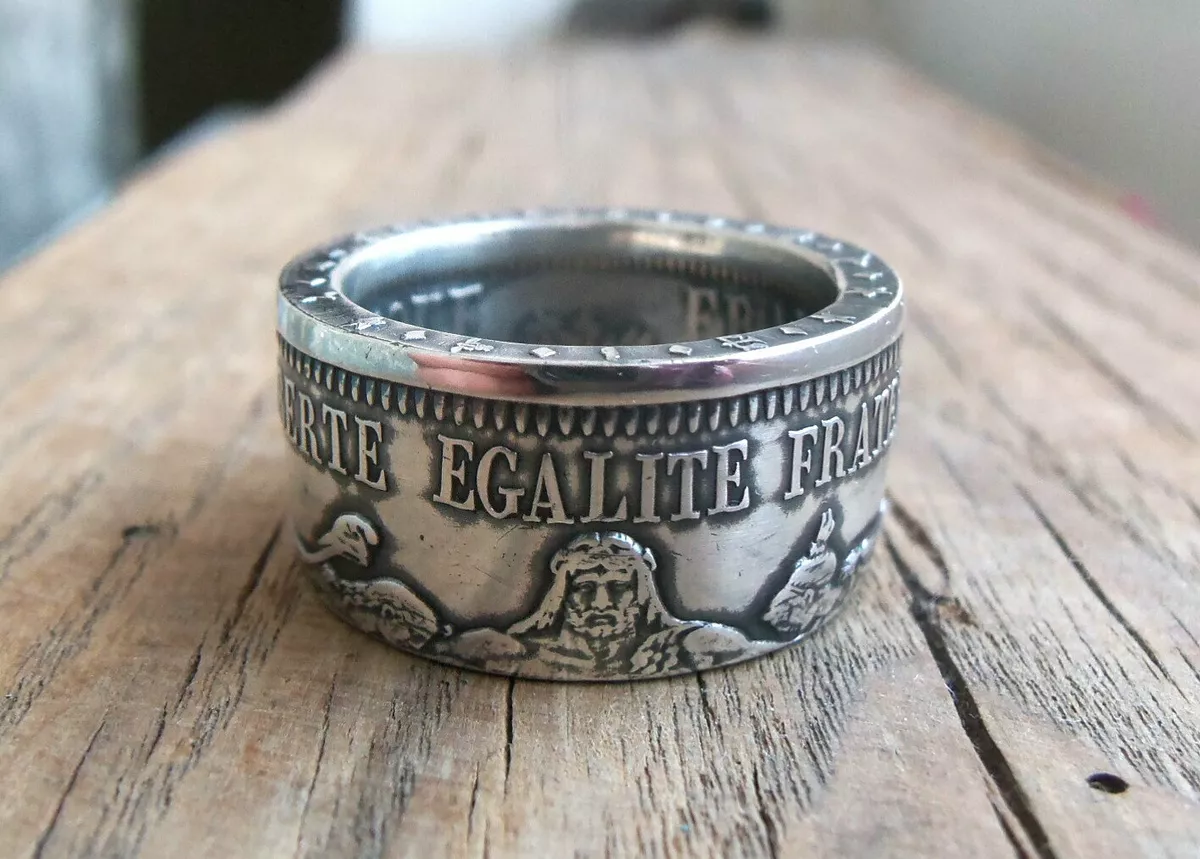 Buy Saudi Arabia Silver Coin Ring Handmade Saudi Ring المملكة العربية  السعودية خاتم سعودي Riyadh Ring Online in India - Etsy