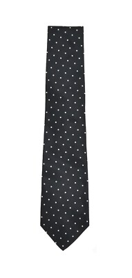 Ralph Lauren Purple Label Handmade Black Polka Dot Circle